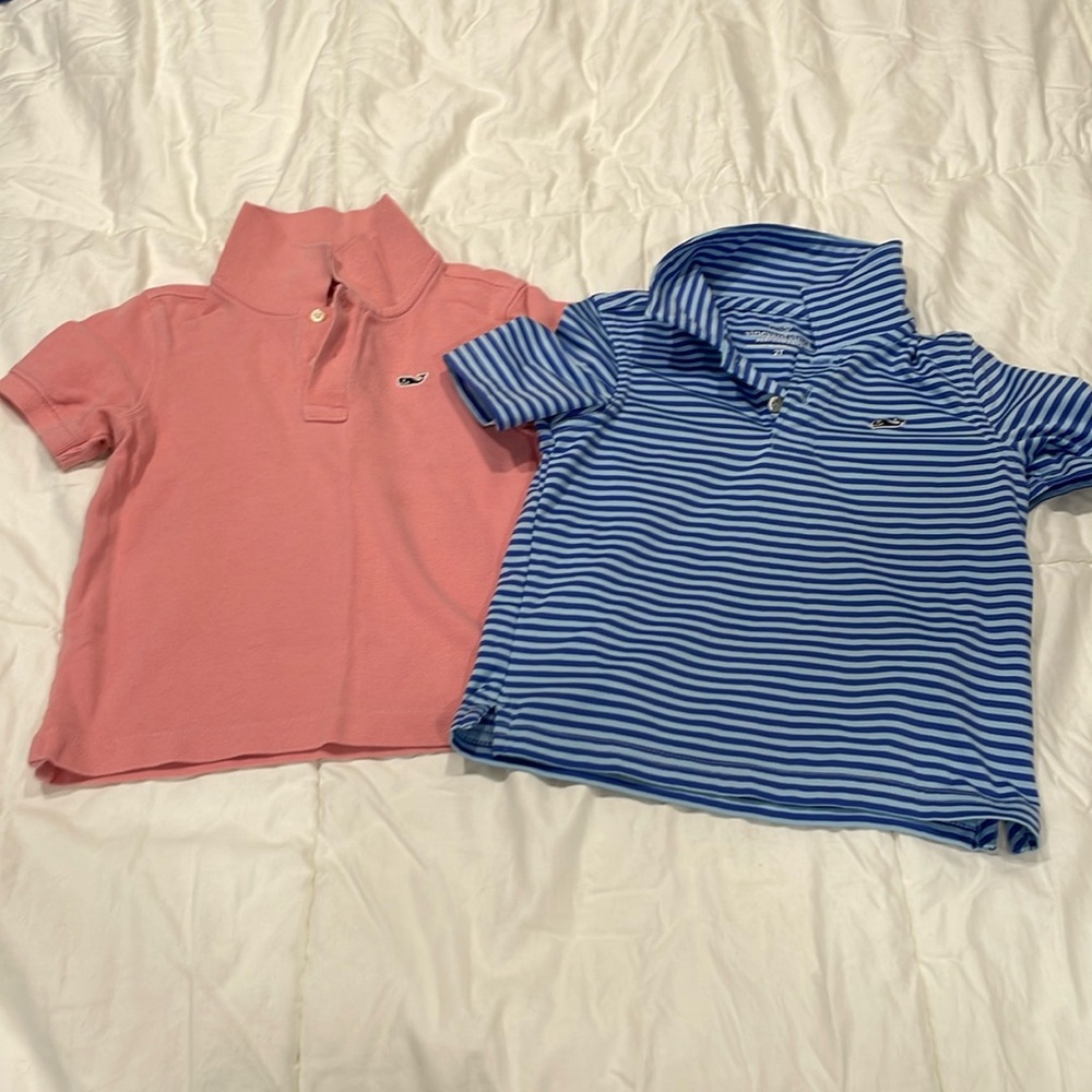 2 Vineyard Vines 2T polos